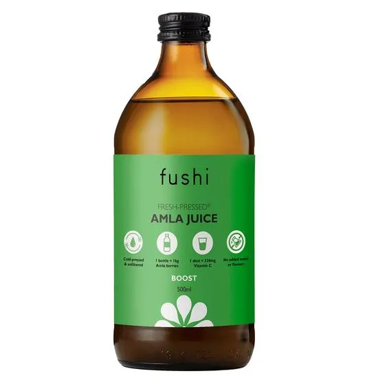 Fushi Natural Cold-Pressed Juices Amla Juice