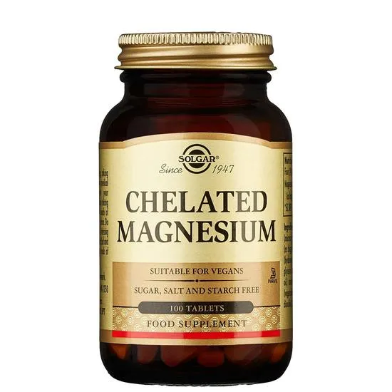 Solgar Minerals Chelated Magnesium Tablets
