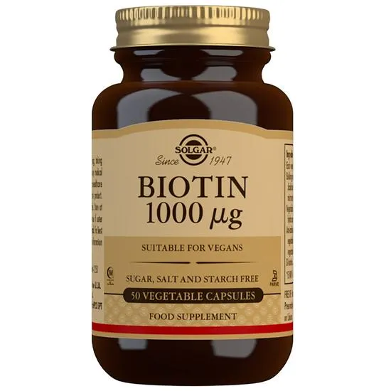Solgar Biotin 1000mcg