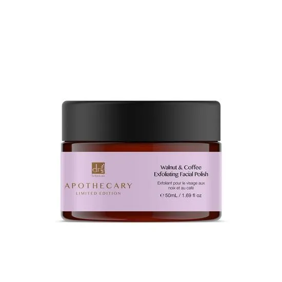 Dr Botanicals Walnut & Coffee Exfoliating Facial Polish