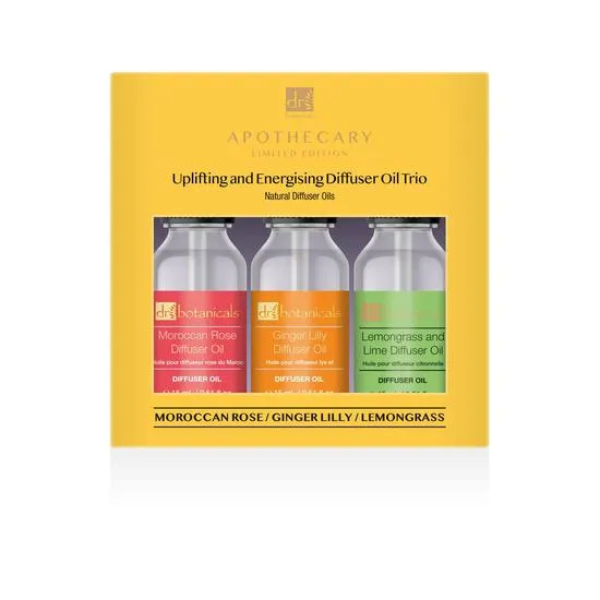 Dr Botanicals Uplifting & Energising Diffuser Oil Trio