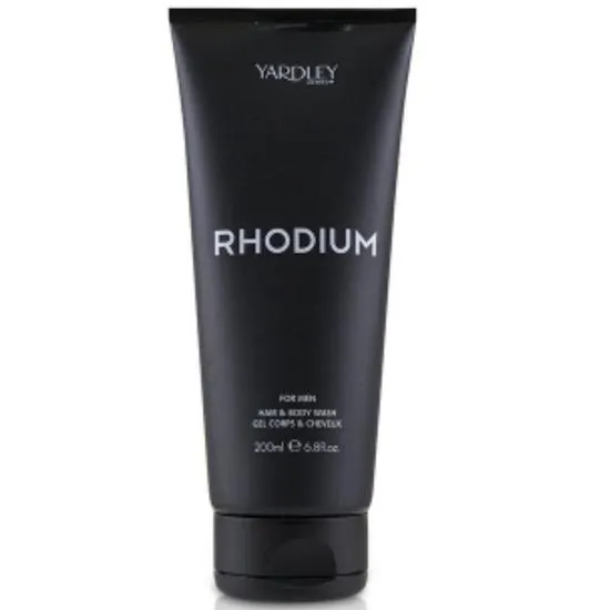 Yardley Rhodium Hair & Body Wash