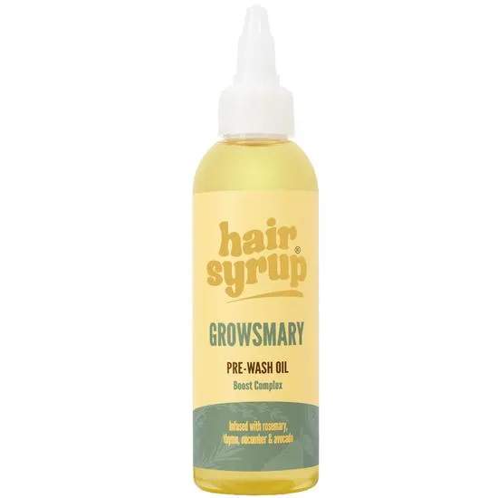 Hair Syrup Grows-Mary Scalp Activating Pre-Wash Oil Treatment
