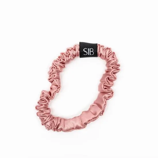 Sleep In Beauty Scrunchie Skinny Pink