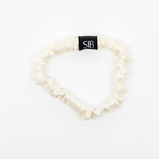 Sleep In Beauty Scrunchie Skinny Ivory