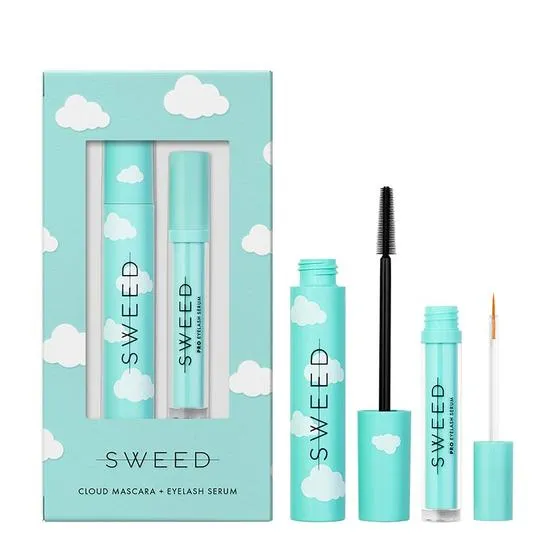 Sweed Lashes Cloud Mascara & Eyelash Growth Serum Set