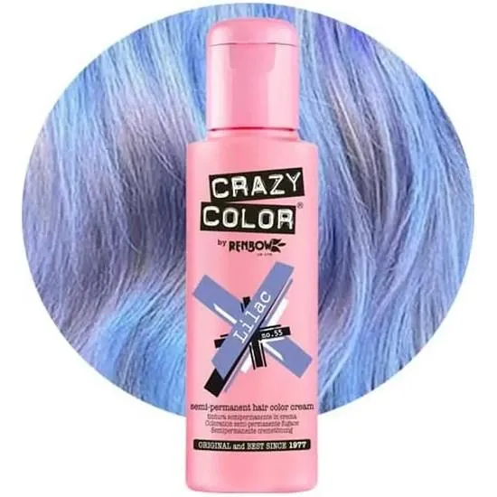 Crazy Color Semi Permanent Hair Colour Cream