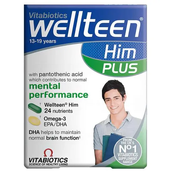 Vitabiotics Wellteen Him Plus Tablets
