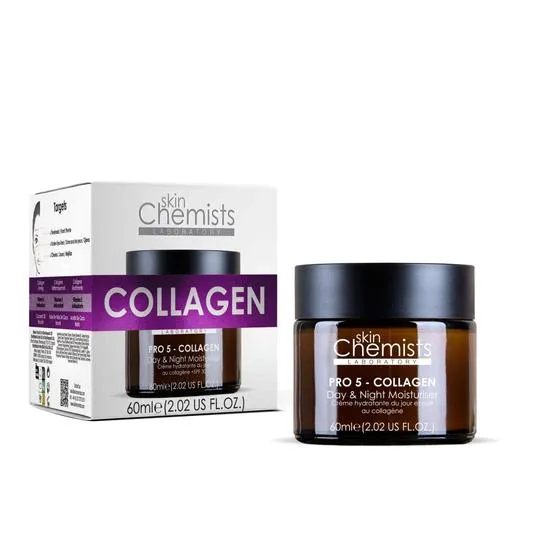 skinChemists Pro-5 Collagen Day & Night Moisturiser