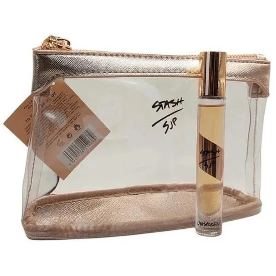 Sarah Jessica Parker Stash Unspoken Gift Set Eau De Parfum Rollerball + Bag