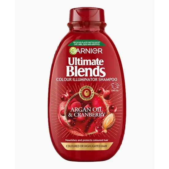 Garnier Ultimate Blends Argan Oil Cranberry Colour Illuminator Shampoo