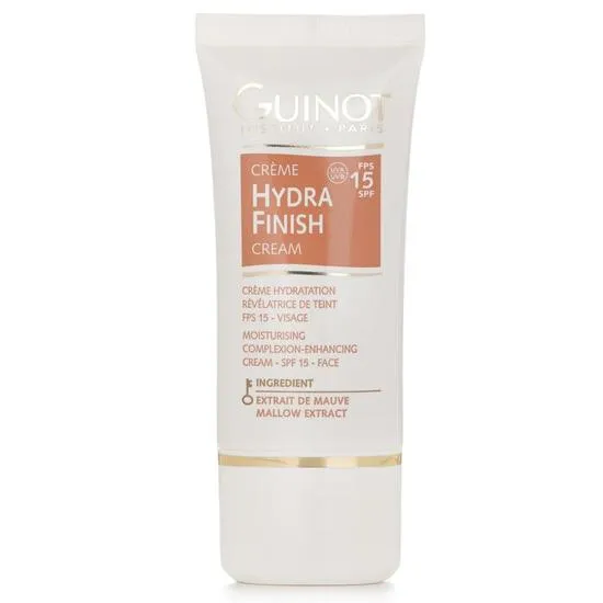 Guinot Creme Hydra Finish Face Moisturiser Complexion Enhancer SPF 15