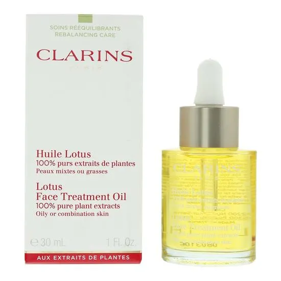 Clarins Lotus Face Treatment Oil Combination/Oily
