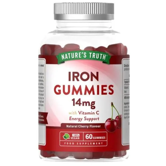Nature's Truth Iron 14mg Cherry Gummies