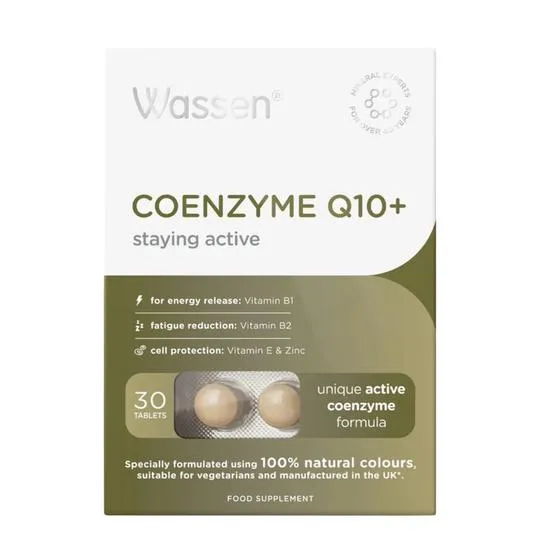 Wassen Coenzyme Q10 + Vitamin E Tablets
