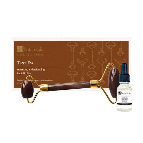 Dr Botanicals Anti-Ageing Balancing Jade Facial Roller & Facial Serum Kit