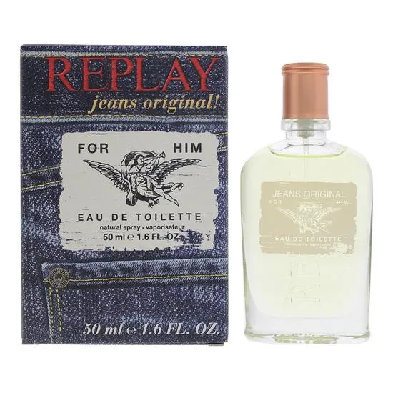 Replay Jeans Original Eau De Toilette 50Ml