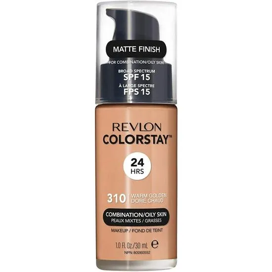 Revlon Colourstay Longwear Makeup Foundation 310 Warm Golden