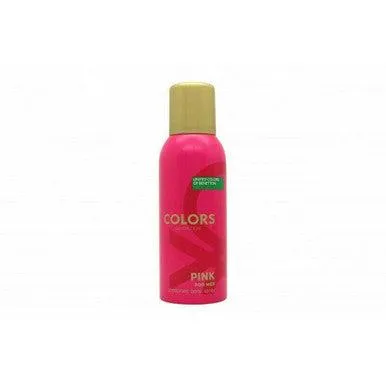 United Colors Of Benetton Colours Pink For Her Deodorant Body Spray