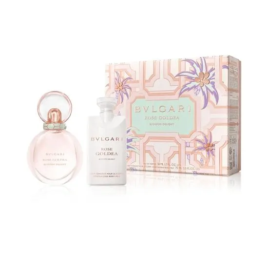 Bvlgari Rose Goldea Blossom Delight Gift Set 50ml Eau De Parfum + 75ml Body Milk