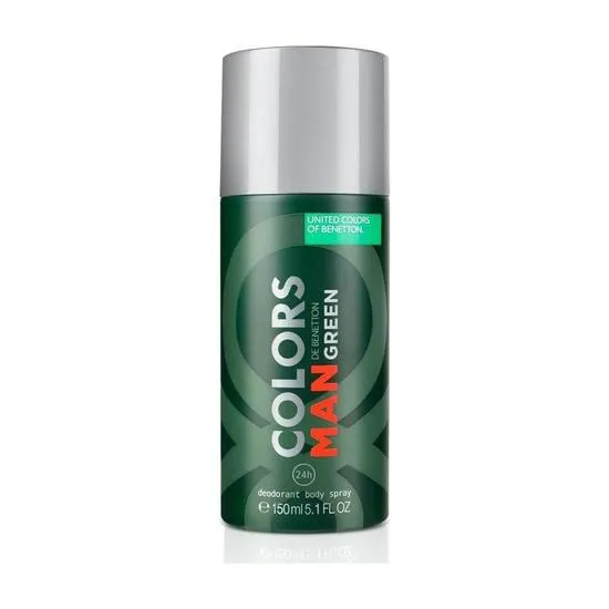 United Colors Of Benetton Colours De Benetton Green Man Deodorant Spray