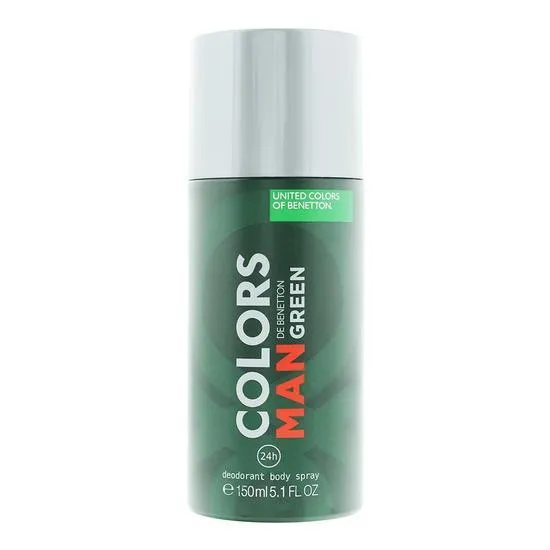 United Colors Of Benetton Colours De Benetton Green Man Deodorant Spray