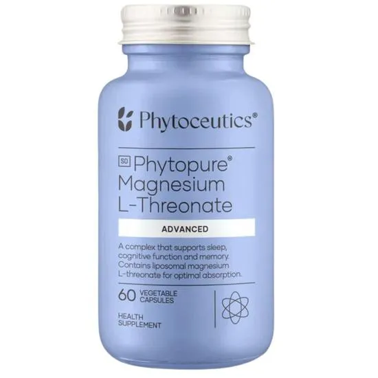 Phytoceutics Phytopure Magnesium L-Threonate Advanced Capsules