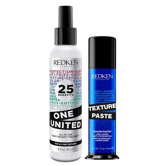 Redken One United Multi-Benefit Treatment & Texture Paste Duo