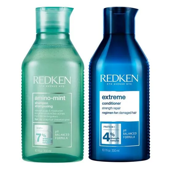 Redken Amino Mint Shampoo & Extreme Conditioner Duo