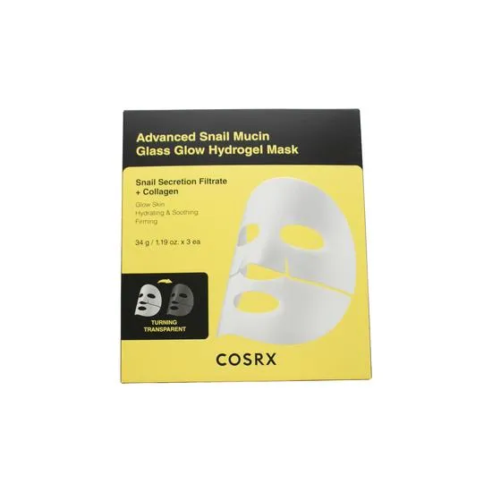 CosRx Advanced Snail Mucin Glass Glow Hydrogel Face Mask