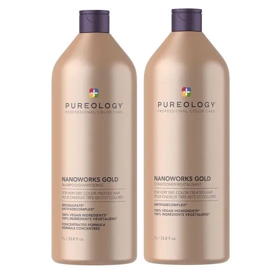 Pureology Nanoworks Gold Shampoo & Conditioner