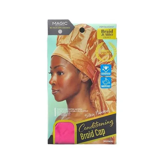 Magic Collection Conditioning Shower Cap Jumbo / Colored