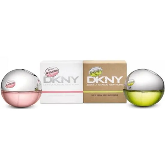 DKNY Be Delicious Gift Set 30ml Be Delicious Eau De Parfum + 30ml Fresh Blossom Eau De Parfum