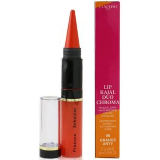 Lancôme Lip Kajal Duo Chroma Lipstick + Gloss 108 Arty Orange