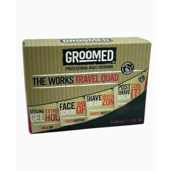 Groomed The Works Travel Quad