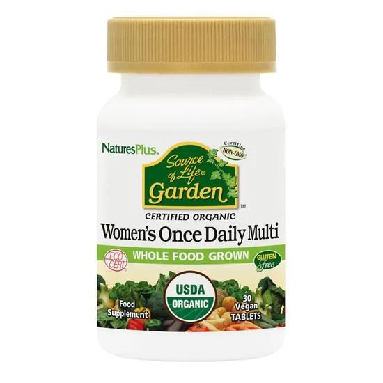 Nature's Plus Source Of Life Garden Organic Womens Daily Tablets