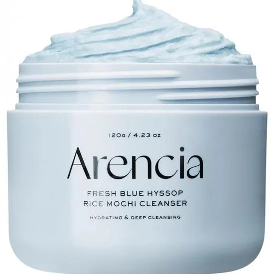 Arencia Fresh Blue Hyssop+ Rice Mochi Cleanser