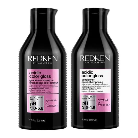 Redken Acidic Colour Gloss Sulphate-Free Shampoo & Acidic Colour Gloss Conditioner Duo