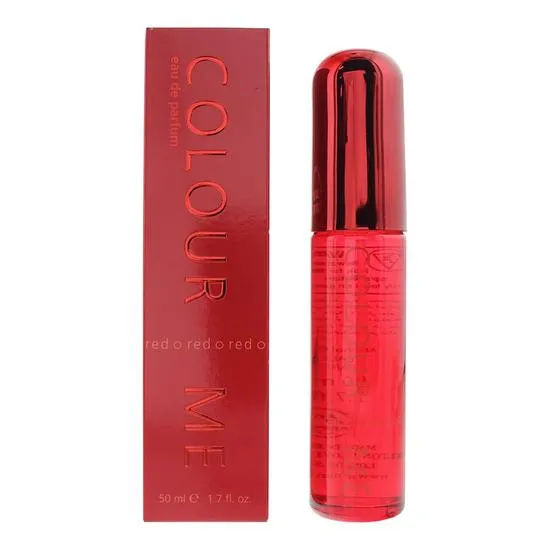 Colour Me Red Gift Set 50ml PDT Spray + 10ml Roll-on Perfume