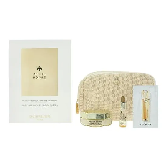 GUERLAIN Gift Set: Day Cream 50ml Water Oil Serum 5ml Renew & Repair Serum