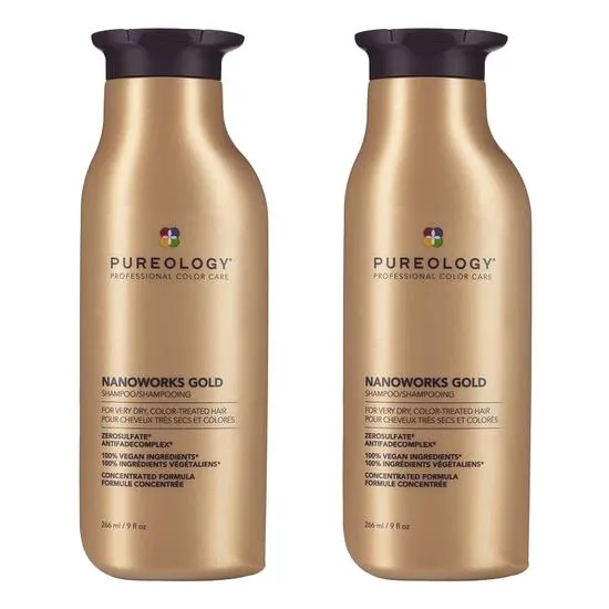 Pureology Nanoworks Gold Shampoo 2 X 266Ml