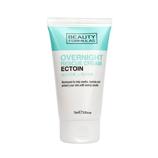 Beauty Formulas Overnight Rescue Cream With Ectoin