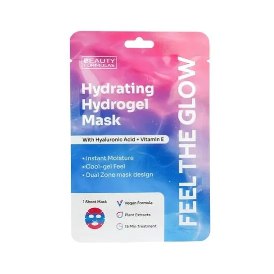 Beauty Formulas Feel The Glow Hydrating Hydrogel Mask