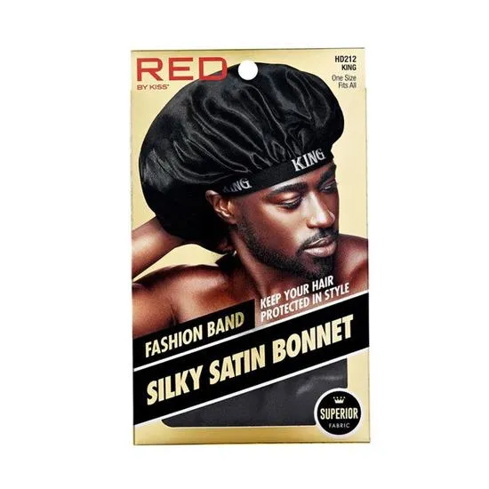 Kiss Fashion Band Silky Satin Bonnet HD212