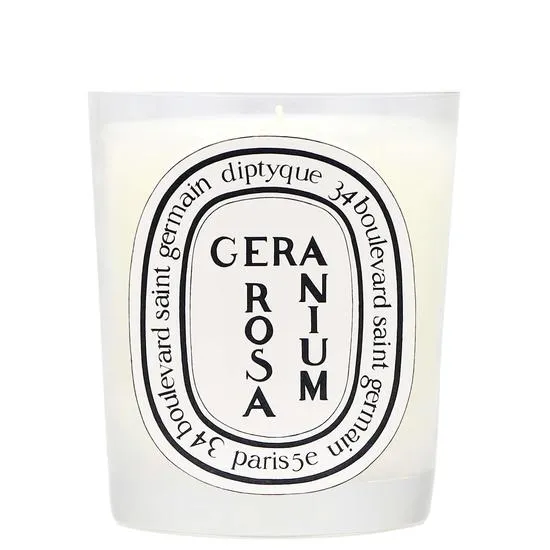 Diptyque Scented Candle Geranium Rosa