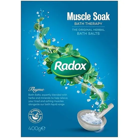 Radox Bath Therapy Herbal Bath Salts Muscle Soak