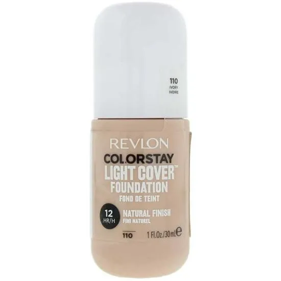 Revlon Colourstay Light Cover 12H Natural Finish Foundation 110 Ivory