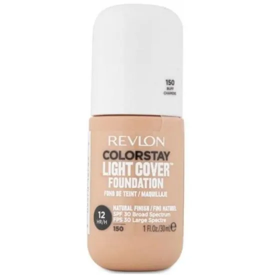 Revlon Colourstay Light Cover 12H Natural Finish Foundation 150 Buff