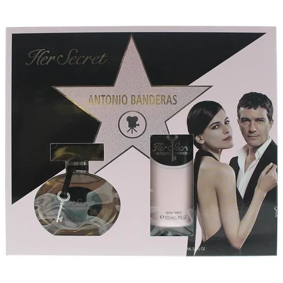Antonio Banderas Her Secret Gift Set 50ml Eau De Toilette + 100ml Body Lotion
