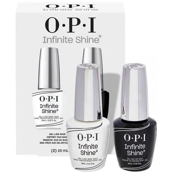 OPI Infinite Shine Gift Set 15ml Base Coat + 15ml Top Coat